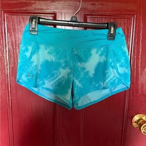 Under Armour Women’s Turquoise Tie-Dye Athletic Shorts